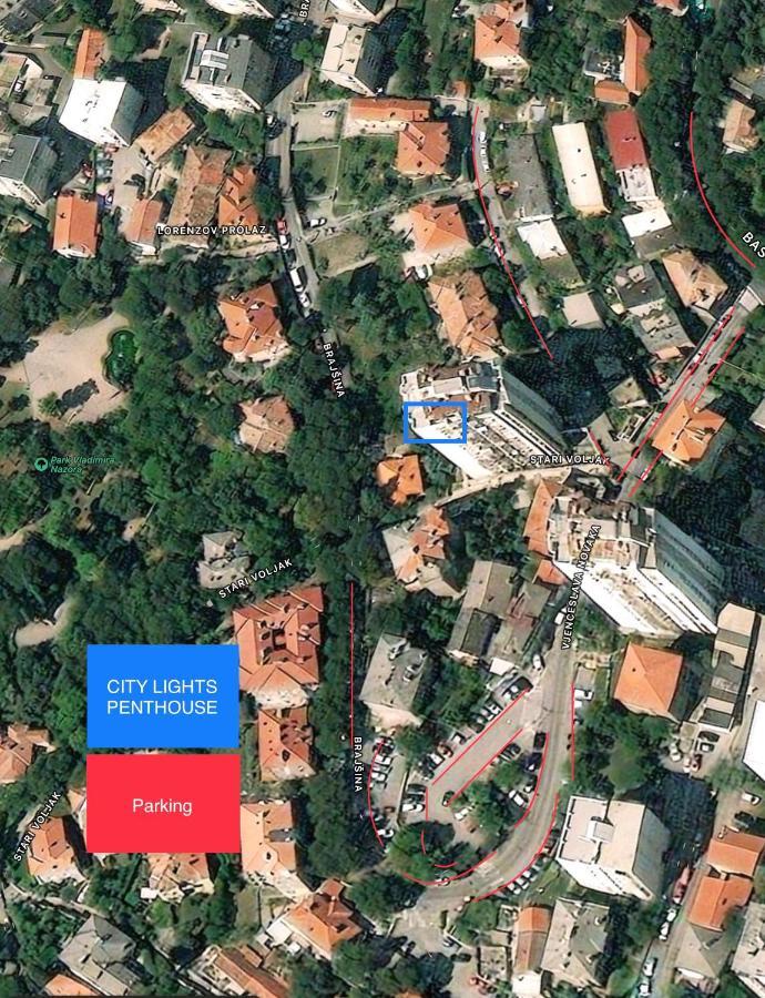 City Lights Penthouse Rijeka Exterior foto